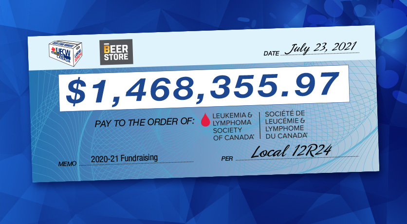 12R24 and Beer Store fundraising for Leukemia & Lymphoma Society tops $1.4 million!